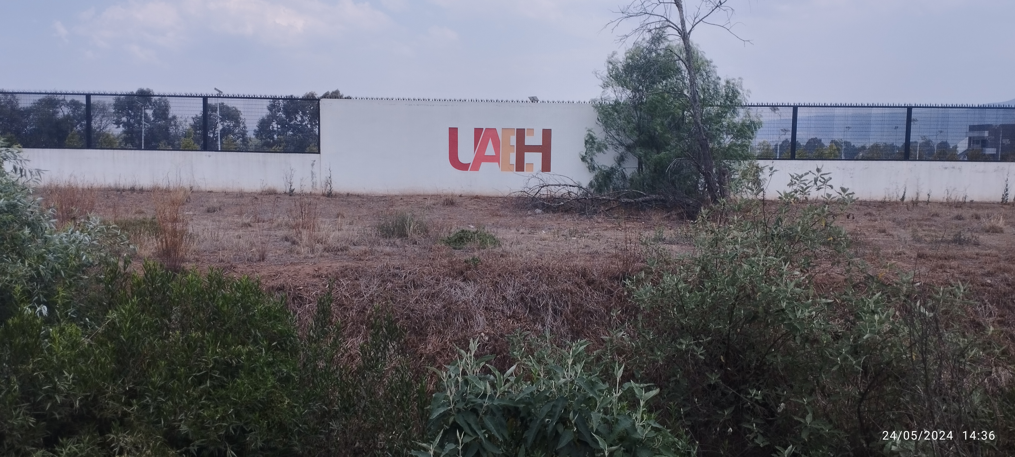 Entrada a la Ciudad Universidad de Tulancingo